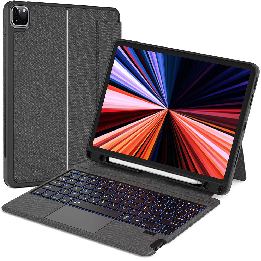 Wiwu Mag Touch iPad Air 13 2025 M3 Klavyeli Standlı Kılıf Wiwu Mag Touch iPad Air 13 2025 M3 Klavyeli Standlı Kılıf